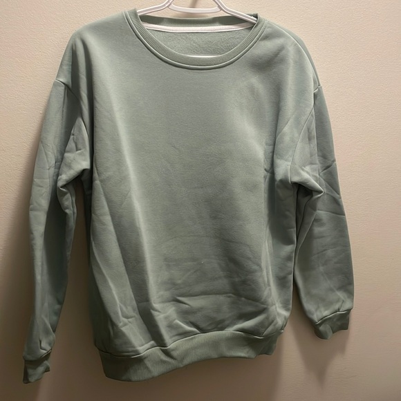 2/$15 Sage / Mint green Oversized Crewneck - Picture 2 of 2